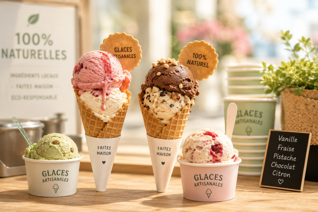 glaces